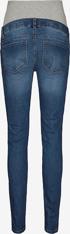 MAMALICIOUS Skinny Jeans 'Novo' in Blau