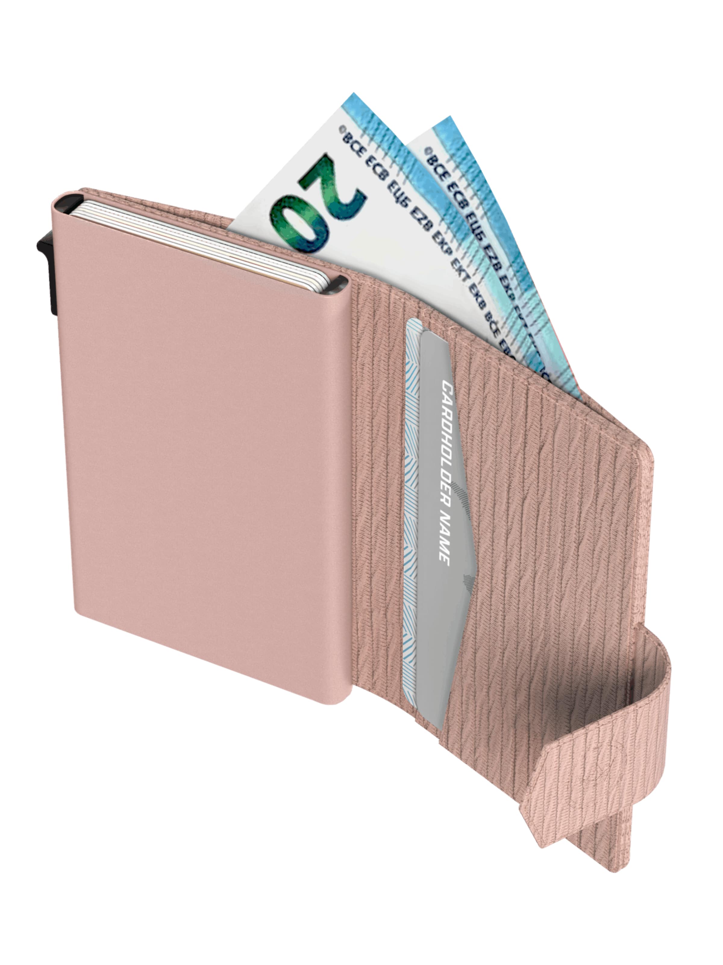 Prowallet Wallet 'Pasjeshouder Plus Ripple' in Orange