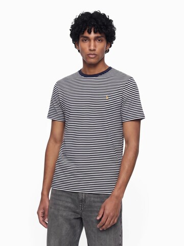 FARAH T-Shirt 'CASTLE' in Blau: Vorderseite
