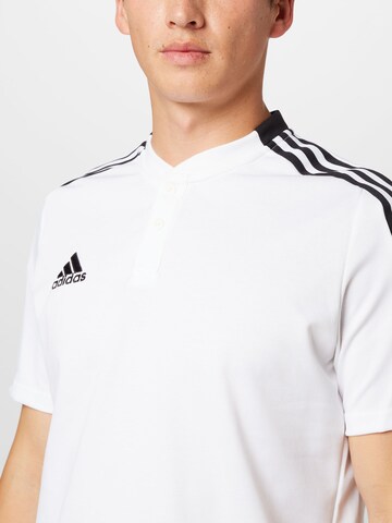 T-Shirt fonctionnel 'Tiro 21' ADIDAS SPORTSWEAR en blanc