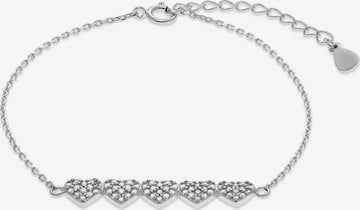 FAVS Bracelet in Silver: front