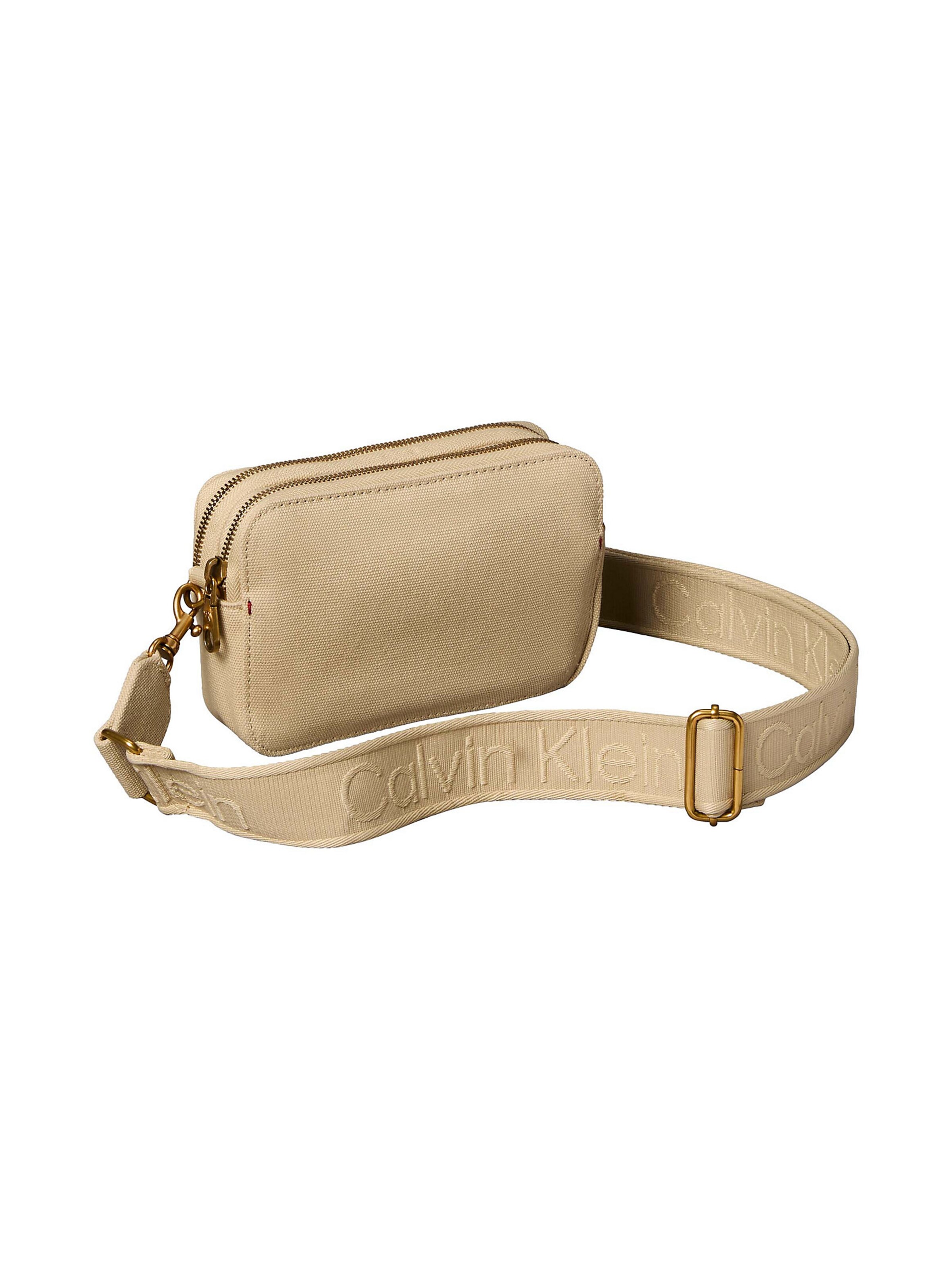 Calvin Klein Schoudertas in Beige