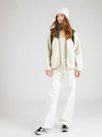 The Jogg Concept Fleece jas 'BERRI' in Beige