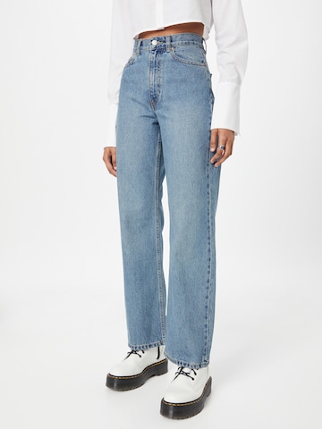 Dr. Denim Wide Leg Jeans 'Echo' i blå: forside