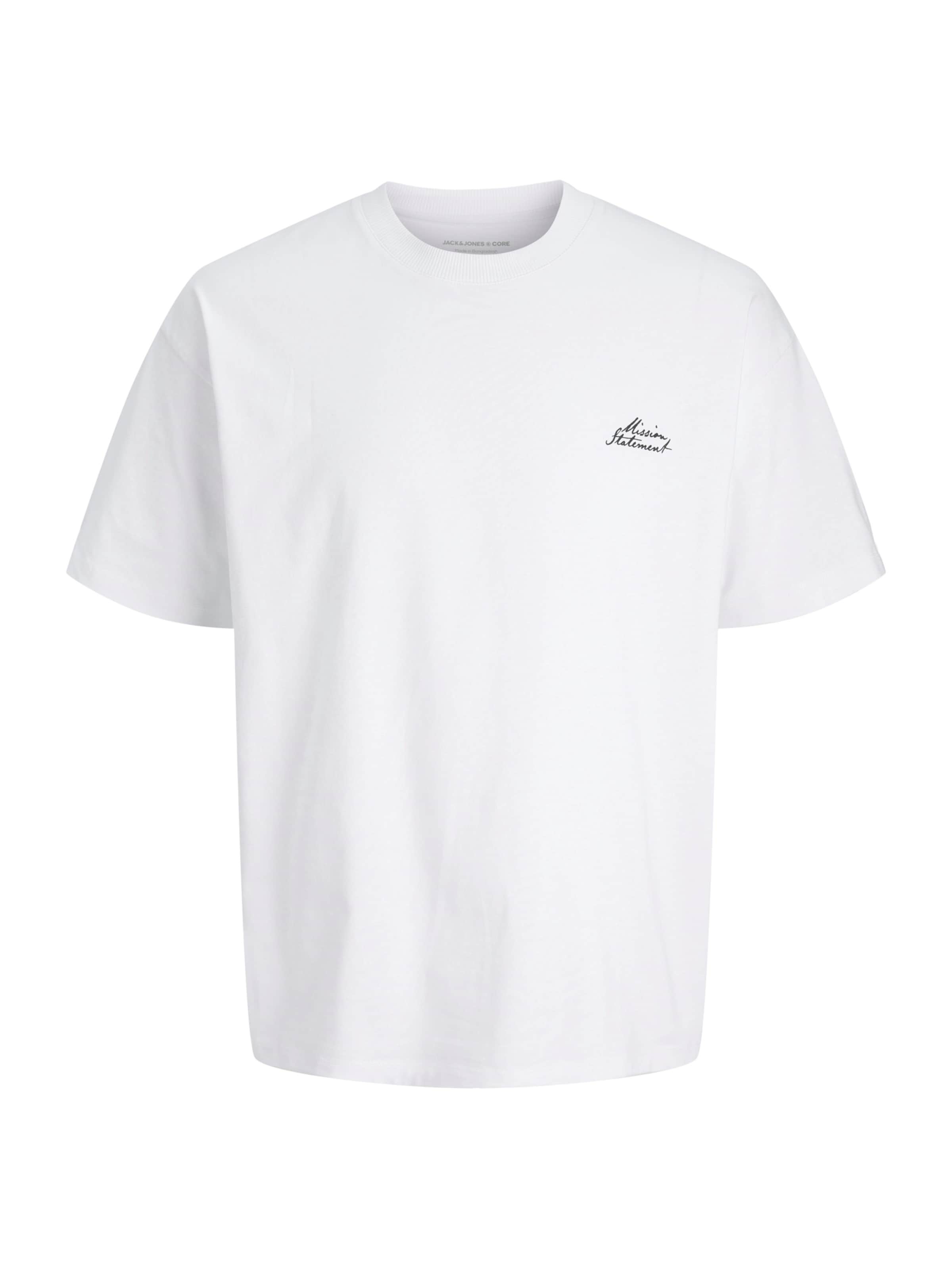 Maglietta 'JCODUST' di Jack & Jones Junior in bianco: frontale