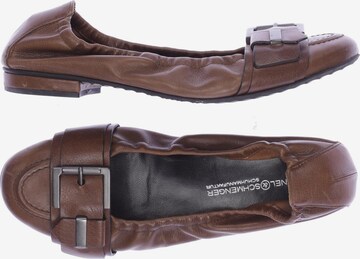 Kennel & Schmenger Flats & Loafers in 38,5 in Brown: front