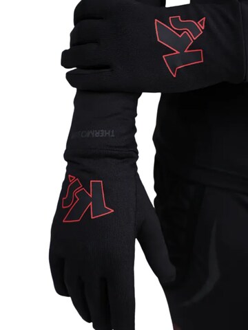 KEEPERsport Sports gloves 'ThermoSkin' in Black