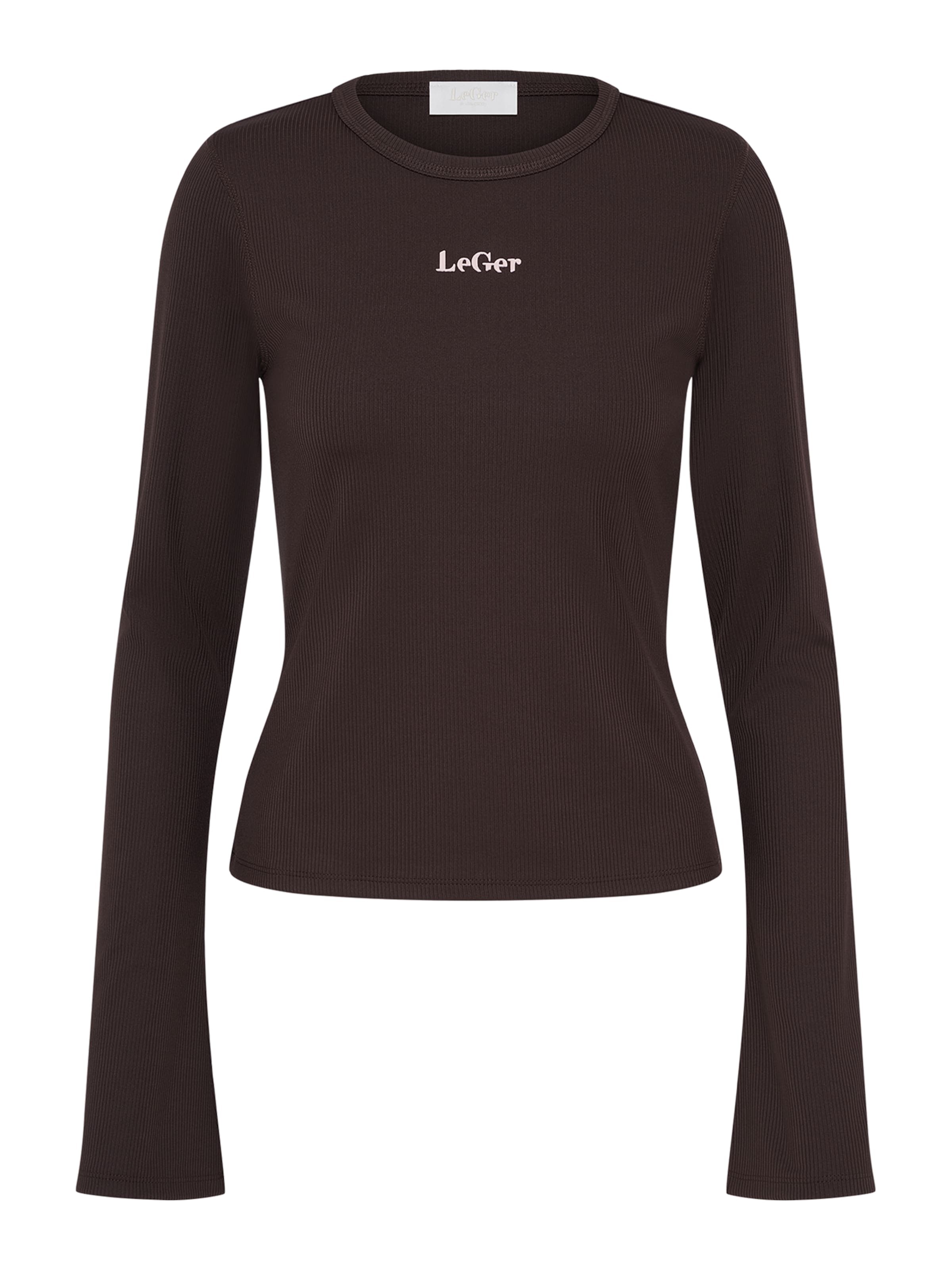 LeGer by Lena Gercke Футболка &#x27;Simone&#x27; в Коричневый: спереди
