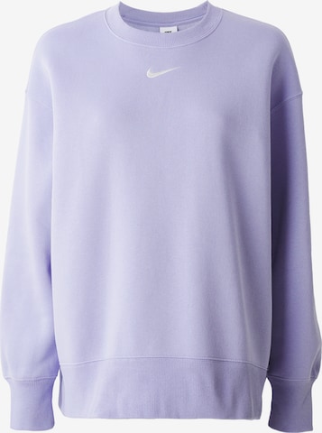 Bluză de molton 'PHNX FLC' de la Nike Sportswear pe mov: față