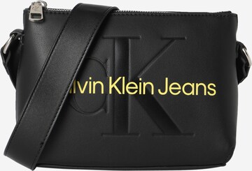 Calvin Klein Jeans Чанта с презрамки в черно