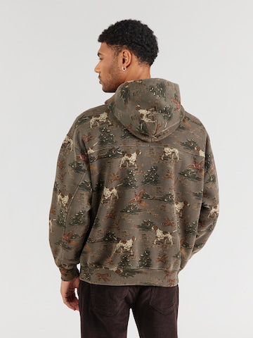 zaļš Abercrombie & Fitch Sportisks džemperis 'ESSENTIAL'