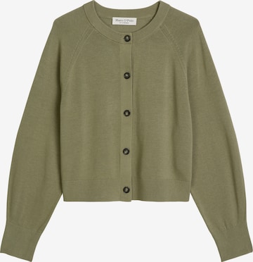 Cardigan Marc O'Polo en vert : devant
