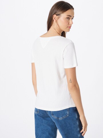 T-shirt Tommy Jeans en blanc