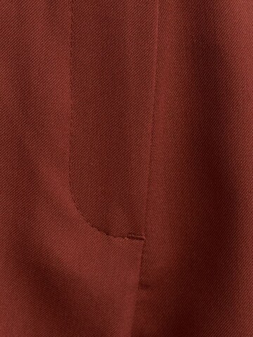 Dilvin - Perna larga Calças 'Shorts' em vermelho