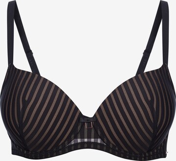 Marc & André Push-up Bra in Black: front