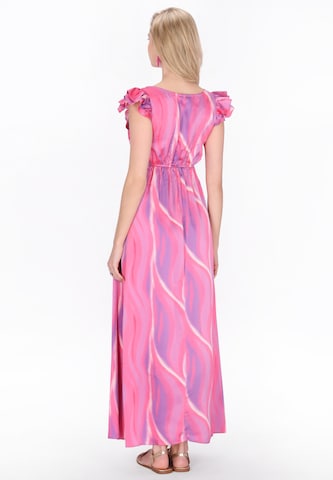 Robe d’été 'Festival' IZIA en rose