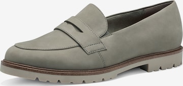 Chaussure basse Tamaris en vert : devant