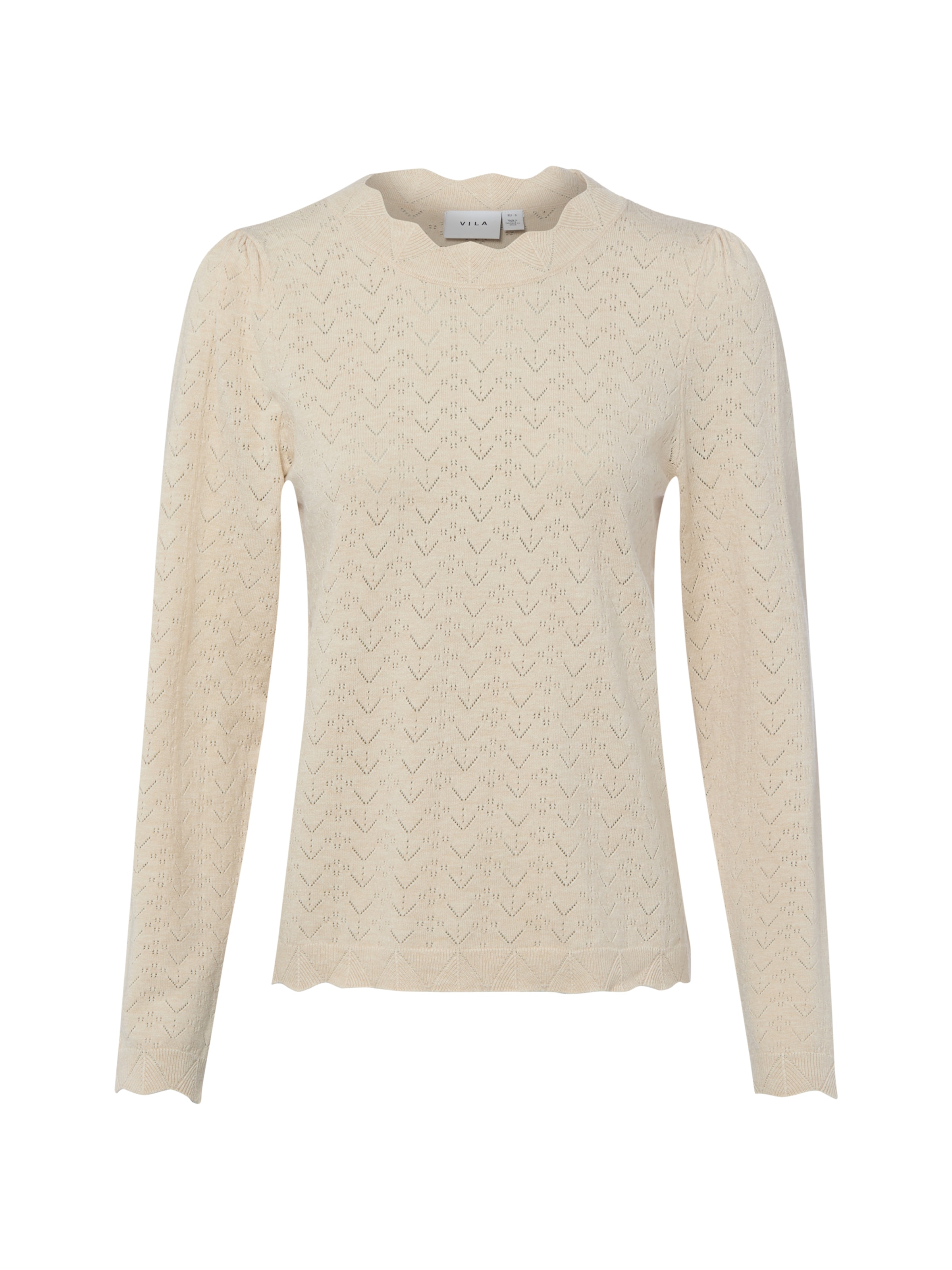 VILA Shirt 'Femi' in Beige: front