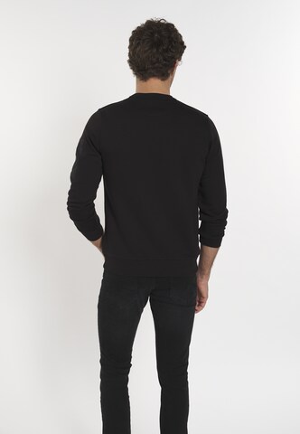 DENIM CULTURE Sweatshirt 'Bret' in Black