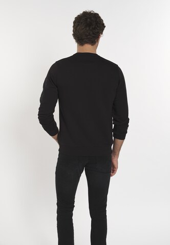 DENIM CULTURE Sweatshirt 'Bret' in Zwart