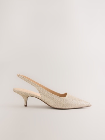 Escarpins à bride arrière 'Forever Comfort' Next en or