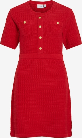 raudona VILA Megzta suknelė 'VITrut': priekis