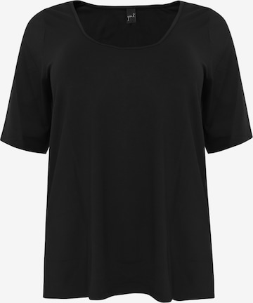 Yoek Shirt 'Lara' in Black: front