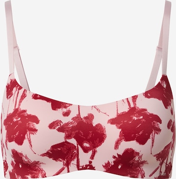 Calvin Klein Underwear Bustier Melltartó - rózsaszín: elől