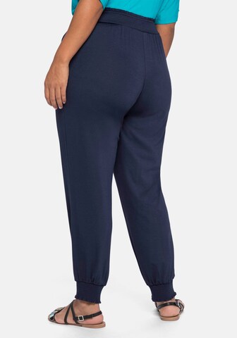 Effilé Pantalon SHEEGO en bleu