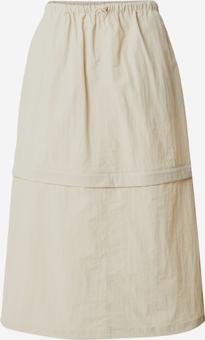 SOMETHINGNEW Rok 'Noa' in Beige: voorkant