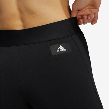 ADIDAS SPORTSWEAR Skinny Sporthose in Schwarz