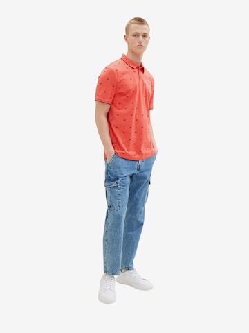 sarkans TOM TAILOR DENIM T-Krekls