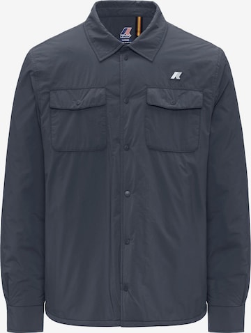 Veste mi-saison 'GIUBBINO' K-Way en bleu : devant