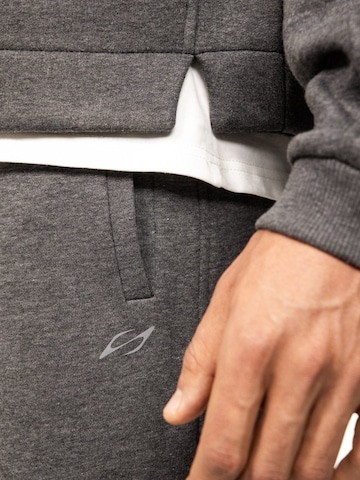 saved lab Sweatshirt 'SL-600 Sweatshirt Grey Melange'‌‌ in Grau