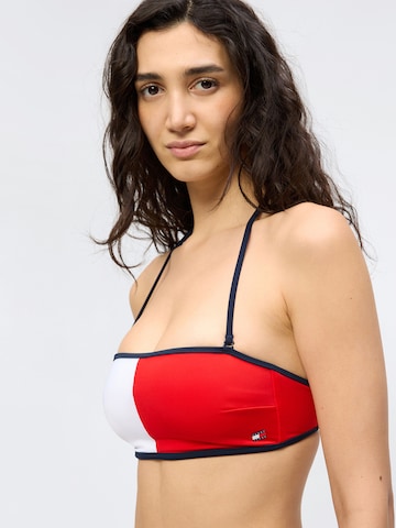 Bandeau Hauts de bikini Tommy Hilfiger Underwear en bleu
