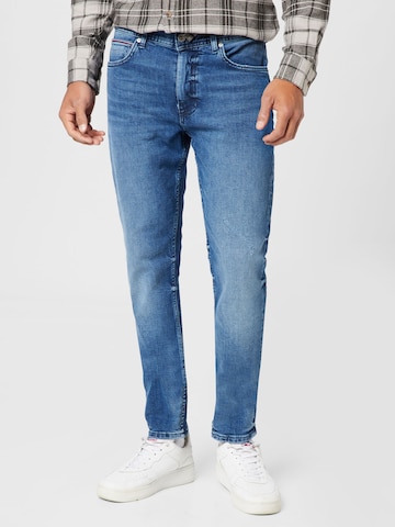 TOMMY HILFIGER Tapered Jeans 'Houston' i blå: forside