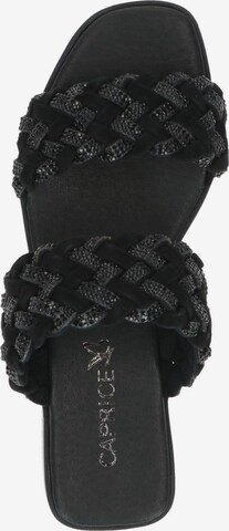 CAPRICE Pantolette in Schwarz