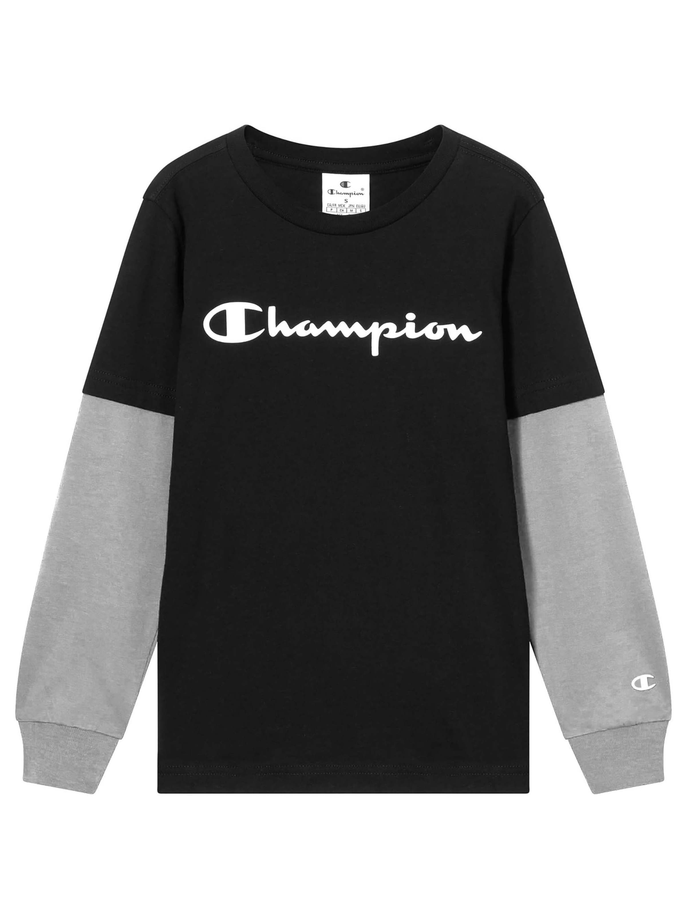 Champion - Camisola em preto: frente