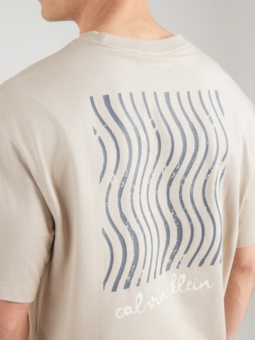 Calvin Klein Jeans Μπλουζάκι σε γκρι