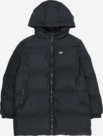 LACOSTE Winter Jacket in Black: front