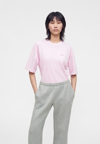Nike Sportswear Lużny krój Spodnie 'STDO FLC' w kolorze szary