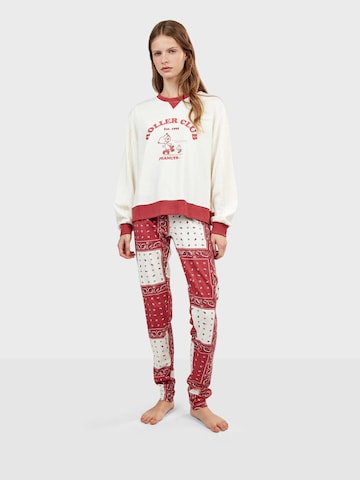 Gisela - Pijama 'Snoopy' en blanco: frente