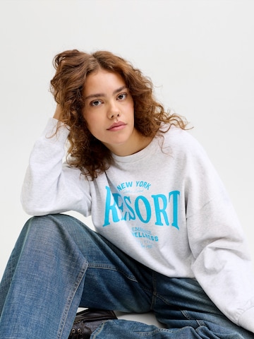 JJXX Sweatshirt 'JXMERLE' i vit