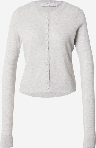 Pure Cashmere NYC Вязаная кофта в Серый: спереди