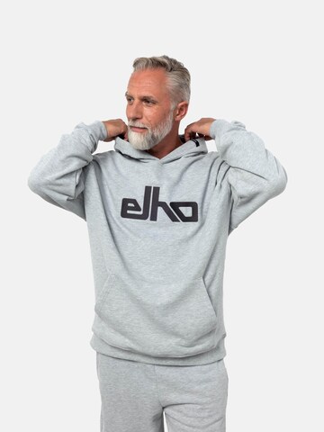 elho - Sweatshirt 'Luzern 90' em cinzento: frente