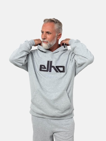 Sweat-shirt 'Luzern 90' elho en gris : devant