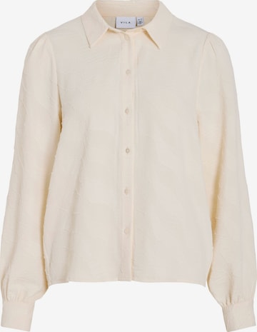 VILA Blouse 'VIJAZZI' in Beige: front