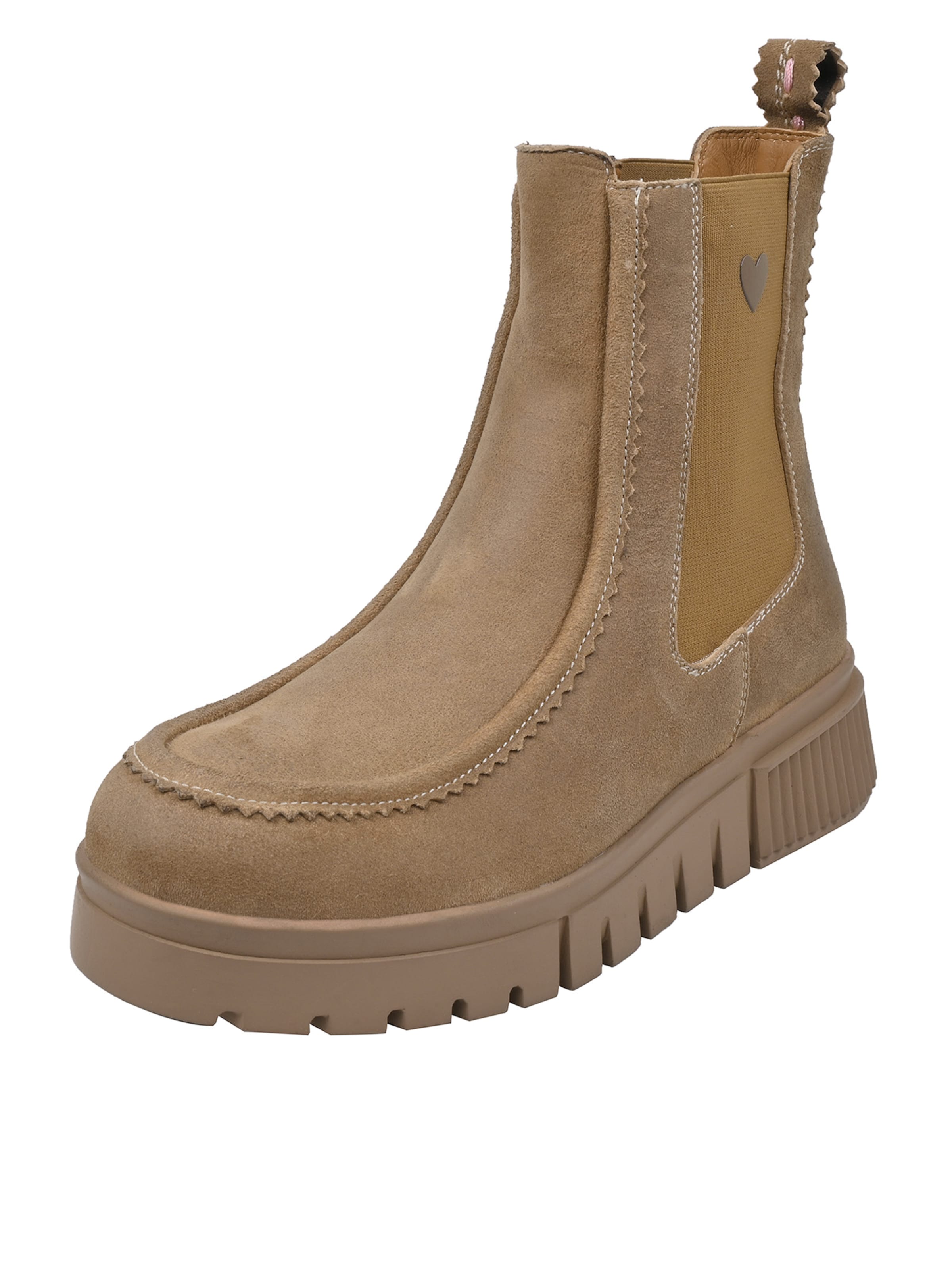 Crickit Chelsea boots ' ULDINA ' in Bruin: voorkant