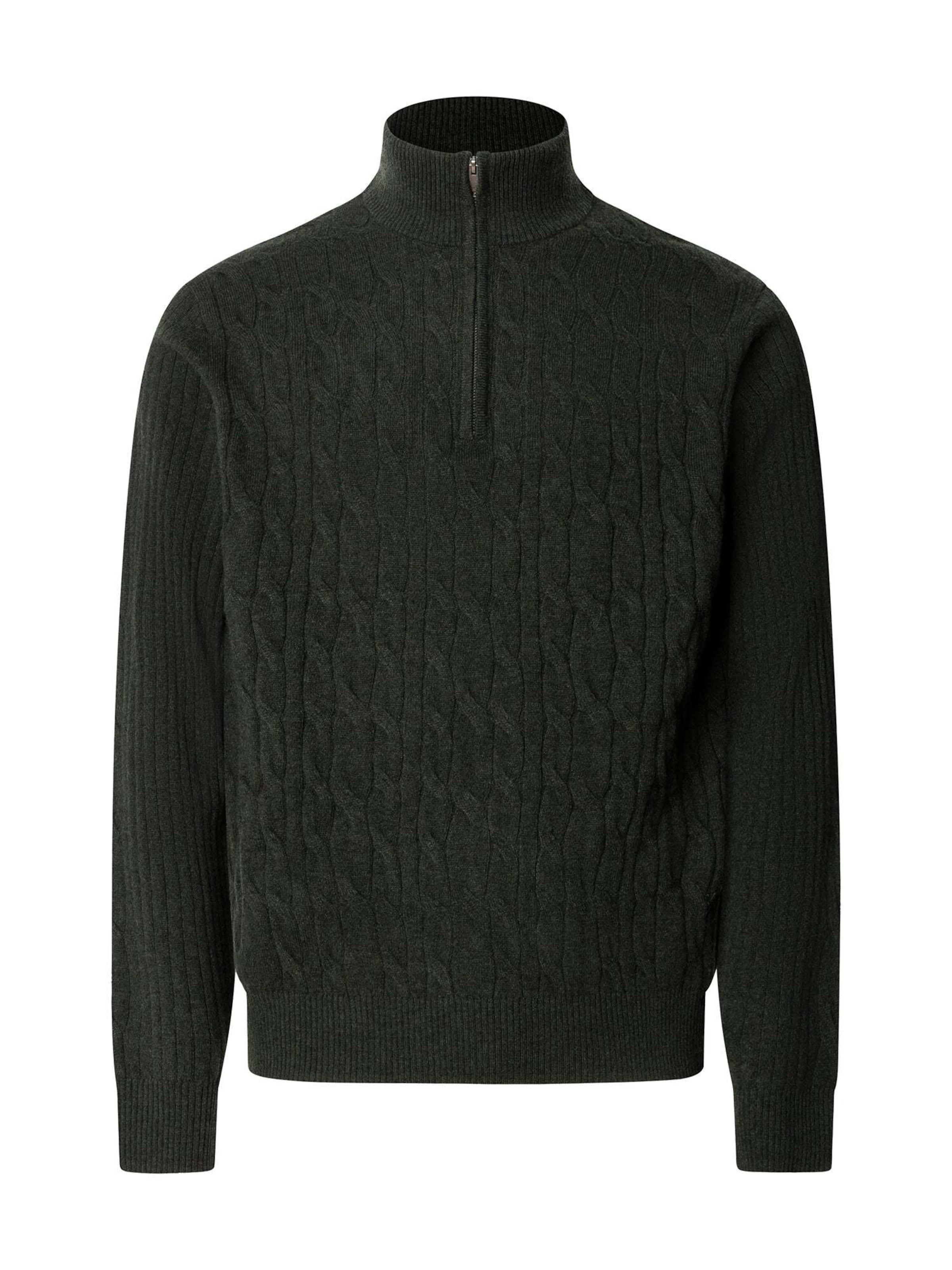 Hackett London Trui in Groen: voorkant