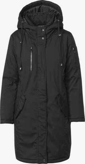 KOROSHI Parka mi-saison en noir, Vue avec produit